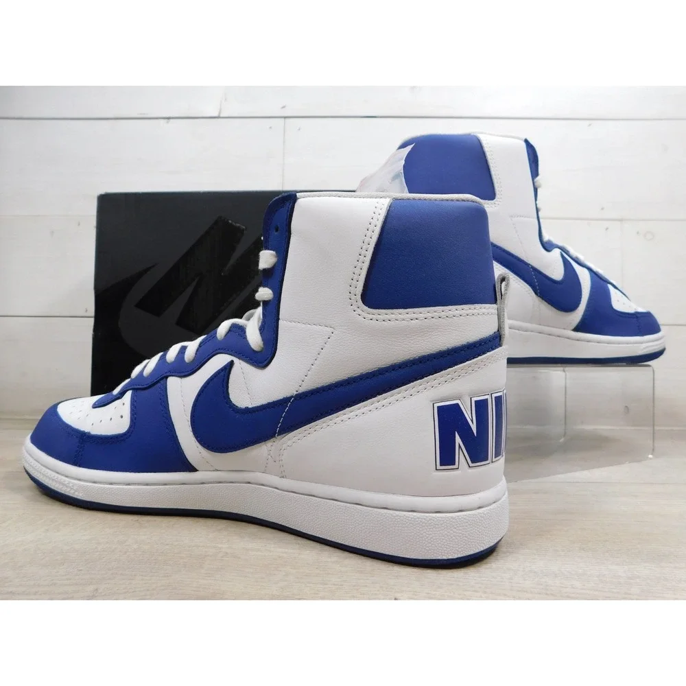 Nike Terminator High White Deep Royal Blue FD4159-100 Men's Size 10.5 New Box